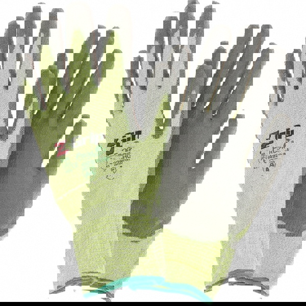 Cut-Resistant Gloves: Size M, ANSI Cut A4, HPPE Yarn (Shell)